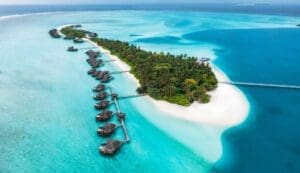 Conrad Maldives Rangali Island is one of the hotels offering fourth night free through Hilton Impresario