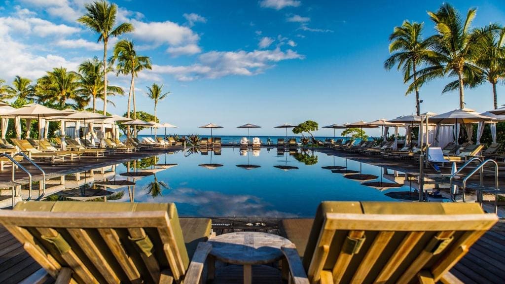 Four Seasons Hualalai i Hawaii är en favorit bland våra kunder