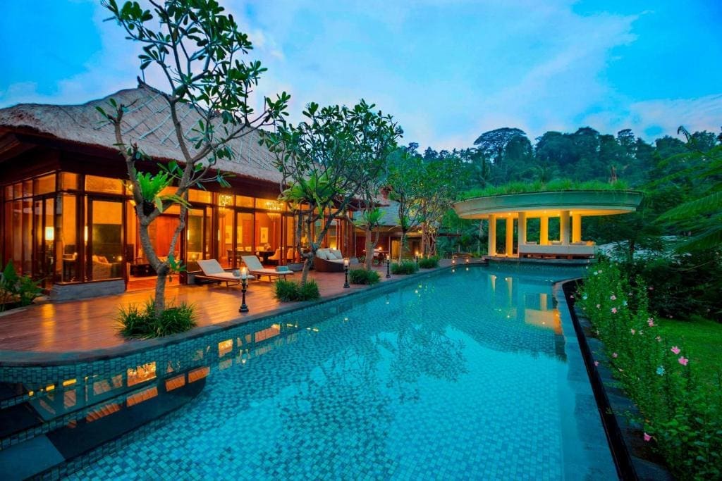 Mandapa, a Ritz-Carlton Reserve is one of our favorite properties in Bali and currently offers third night free and complimentary half-board