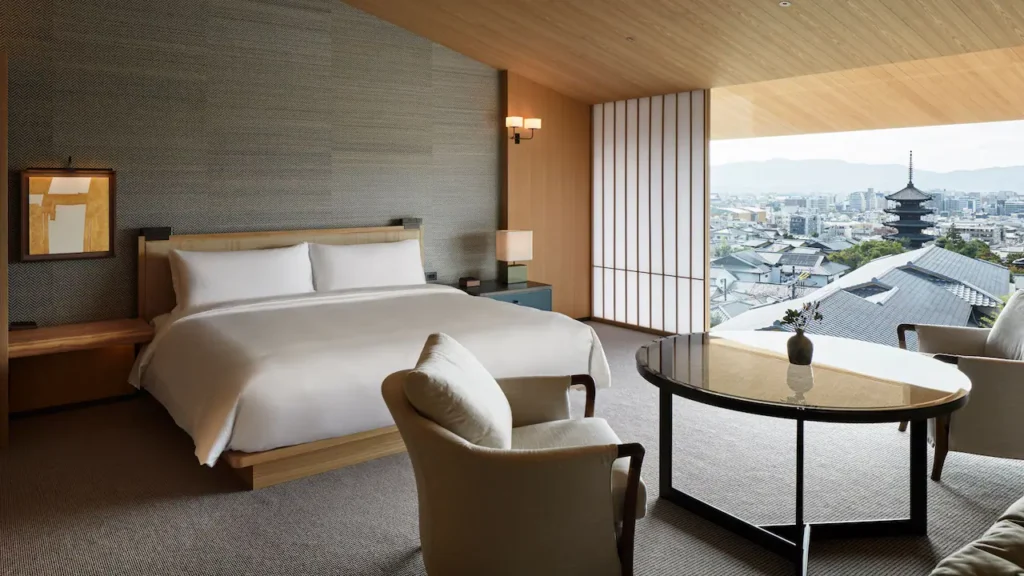 The Japanese gem Park Hyatt Kyoto participates in Hyatt Privé and currently offers the fourth night free