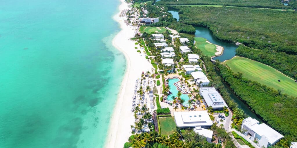 The popular Andaz Mayakoba in Mexico currently offers the fifth night free via Hyatt Privé