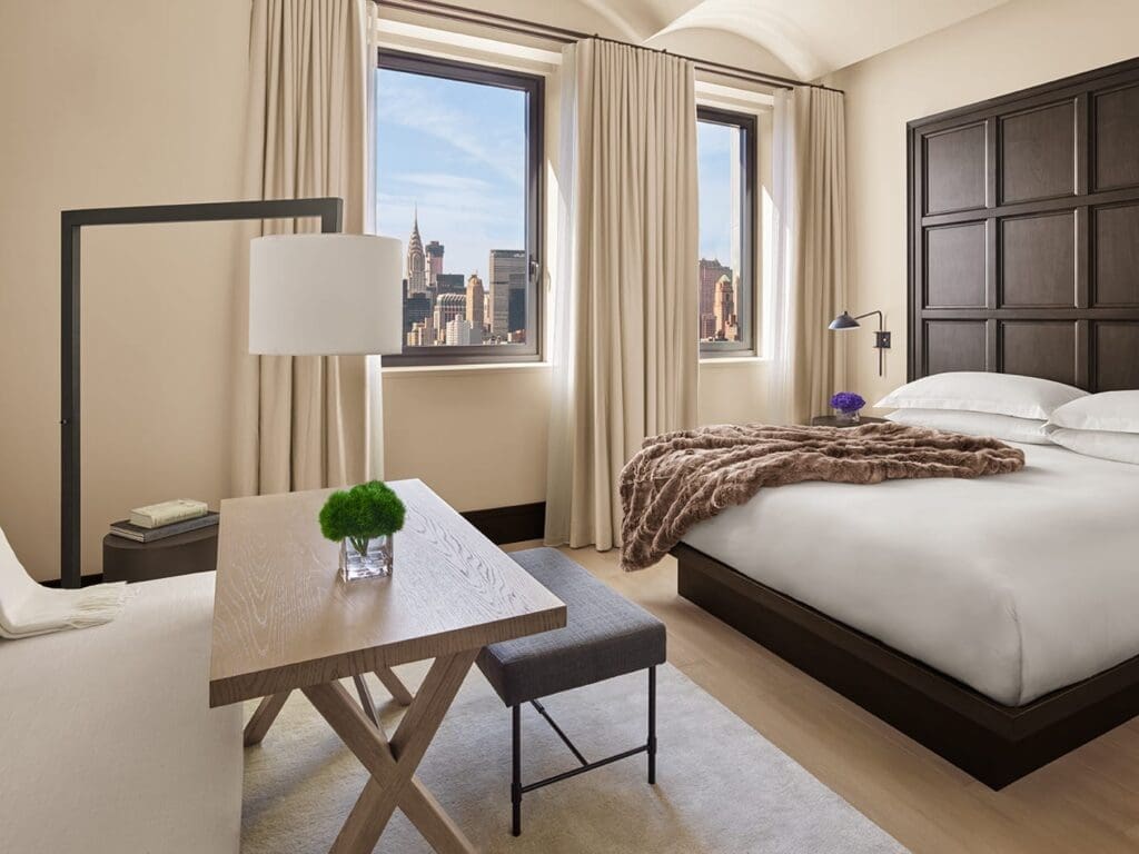 One of our favorites in New York, The New York EDITION currently offers the fourth night free
